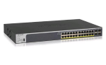 NETGEAR Smart GS728TP - V2 - switch - L3 - intelligente - 24 x 10/100/1000 (PoE+) + 4 x Gigabit SFP - montabile su rack - PoE+ (190 W)